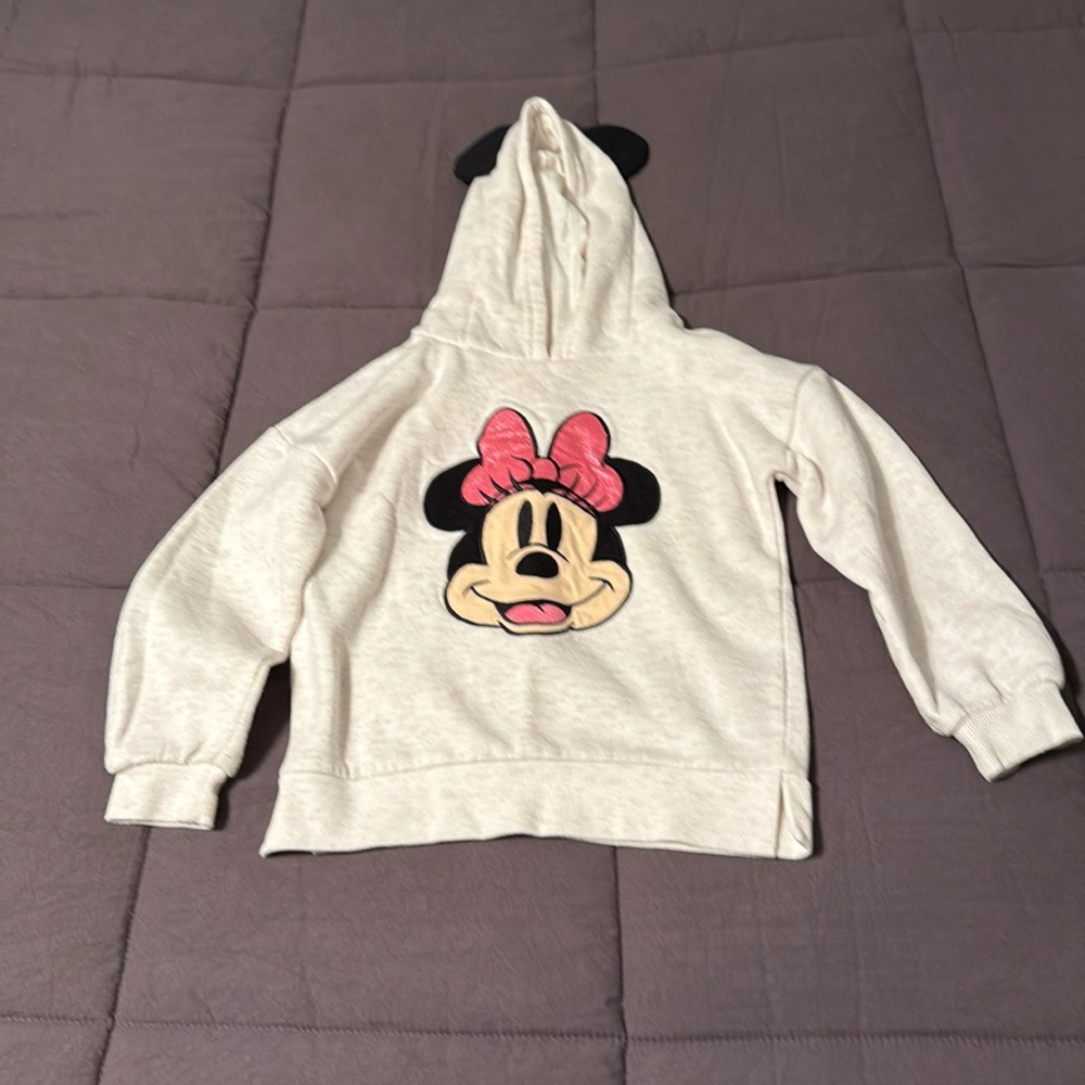 Toddler girl Minnie Mouse hoodie